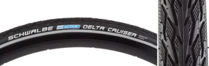 Schwalbe Delta Cruiser Tire Schwalbe Delta Cruiser K-guard 26x1-3/8 Bk/bk Wire - Picture 1 of 1