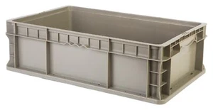 Hudson 24x15x7.5" (2 Pack) Straight Wall Handled Storage Container Tote - Picture 1 of 11