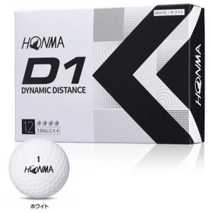 HONMA Golf 5 box D1 2022 Golf Ball White BT2201 5 box Set 60 Balls New japan - Picture 1 of 1