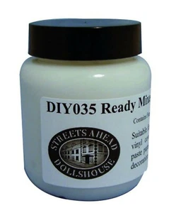 Dolls House Wallpaper Paste Ready Mixed 100ml Tub Of 1:12 Scale Miniature Tumdee - Picture 1 of 7