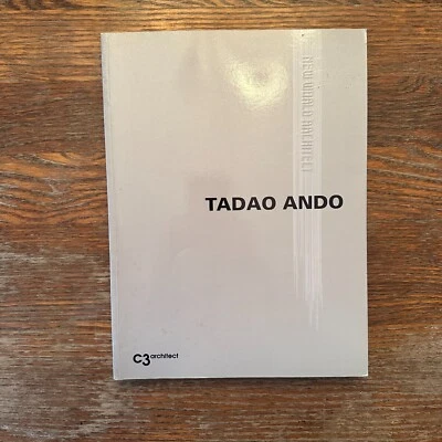 C3 New World Architect Tadao Ando 2003 Korean & English Paperback Good- - Image 1 of 4