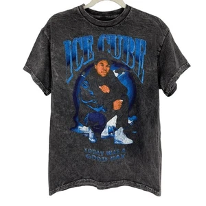 Officially Licensed Ice Cube Today Was A Good Day T-Shirt Black Acid Wash Medium - Picture 1 of 5