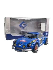 SOLIDO Miniature Car ALPINE A110 RALLYE MONTE CARLO 1973 18 1/18 - Picture 1 of 9