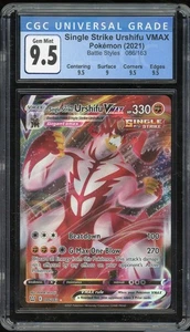 Pokemon Battle Styles Single Strike Urshifu VMAX 86/163 Graded CGC 9.5 Old Label - Foto 1 di 2
