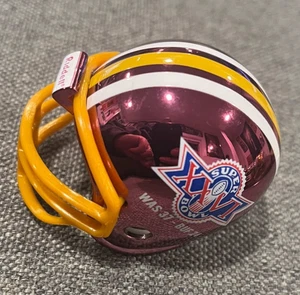 Riddell pocket pro football helmet Washington Redskins CHROME Super Bowl 26 - Picture 1 of 1