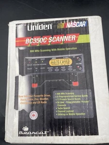 Uniden Bearcat BC350C Mobile/Desktop Police Scanner 300 Channel - Zdjęcie 1 z 4
