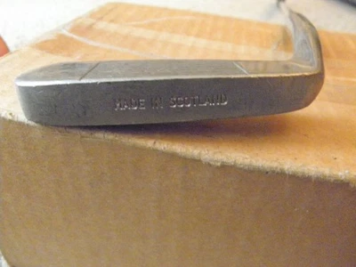 Vintage right handed steel shaft George Nicoll Park blade putter - Image 1 of 4