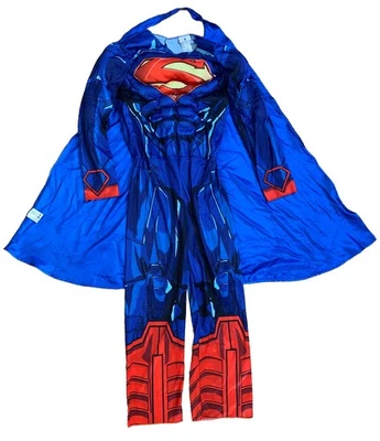 DC Comics Justice League Superman Padded Child Large Jumpsuit Halloween Costume - Image 1 of 4