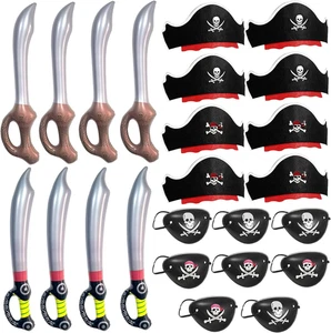 LTHOENG Pirates Kindergeburtstag,Piraten Spielzeug Deko Kindergeburtstag,Piraten - Bild 1 von 12