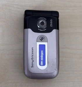Sony Ericsson Z550i Black (Ohne Simlock) Geprüft Händler Garantie Accu Neu Top - Bild 1 von 3