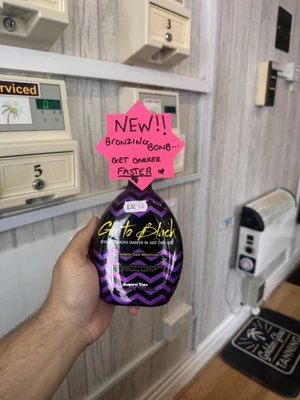 Go To Black Incredible Dark Sunbed Tanning Lotion Maximizer 350ML SUPRE TAN - Image 1 of 2
