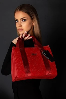 Bolsa tiracolo Ed Hardy Lizzy caixa com vários logotipos/design - Imagem 1 de 4