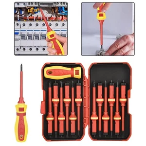 Set Cacciaviti Isolati 13 Pezzi Punte Magnetiche Temprate per Vers - Foto 1 di 12