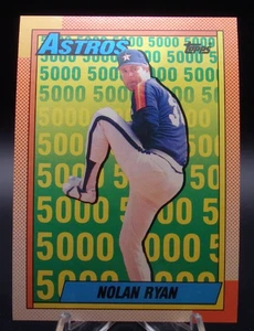 Topps 5000 Ponches #4 1990 Nolan Ryan casi nuevo - Imagen 1 de 2