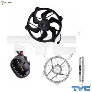 FAN ENGINE COOLING 826-0006 FOR PEUGEOT 307/SW/Break/CC CITROEN C4/II/PALLAS 307 - Picture 1 of 9