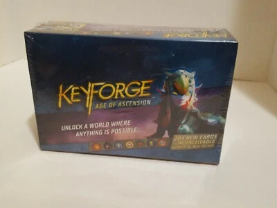 KeyForge: Age of Ascension - Exhibición de cubierta Arconte (paquete de 12) Nuevo en caja Foto 1 de 4