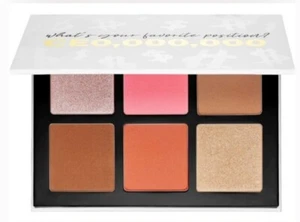 Lilly Lashes Sephora Goal Digger Face Palette Blush Highlight Contour Palette - Picture 1 of 3