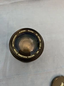 55mm VIVITAR 35-105mm MC Macro Focusing Zoom 1:3.2 - 4 MC No.77200465 - Picture 1 of 2