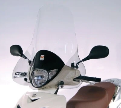 SC2426 PARABREZZA PARAVEBNTO ISOTTA CON ATTACCHI PER SUZUKI SIXTEEN 150 - Immagine 1 di 2