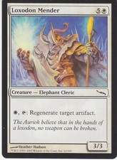 4X LOXODON MENDER WHITE MIRRODIN MTG MAGIC NM X4 (yourdeckbuilder)