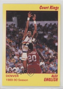 1990-91 Star Court Kings /2000 Alex English #67 HOF