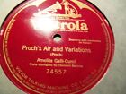 1916 Amelita GALLI-CURCI Coloratura PROCH's Air Variations Clement Barone 74557