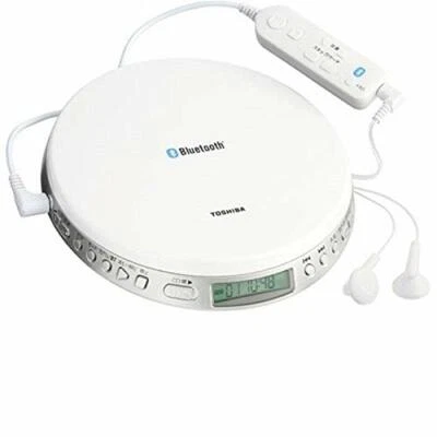 TOSHIBA Portable CD player TY-P3 (W) with Bluetooth from Japan* - Image 1 of 3