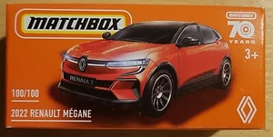 MATCHBOX 2023   2022 RENAULT MEGANE  Power Grabs   100/100   NEU&OVP - Bild 1 von 2
