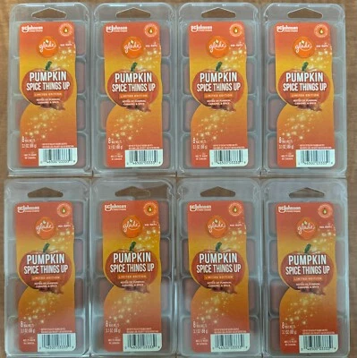 8 Pack Glade Limited Edition Pumpkin Spice Things Up Wax Melts 64 total 3.1oz Ea - Image 1 of 3