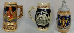 Alte Bierkrüge Bierhumpen Bier Krüge Humpen mit Beschädigungen !! - Bild 1 von 29