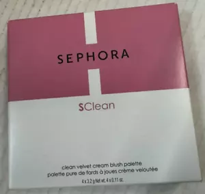 Sephora Collection Clean Velvet Cream Blush Palette Candied 4x0.11oz NIB - Picture 1 of 4