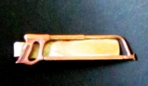 VINTAGE 1940's HACK SAW TIE BAR - Picture 1 of 1