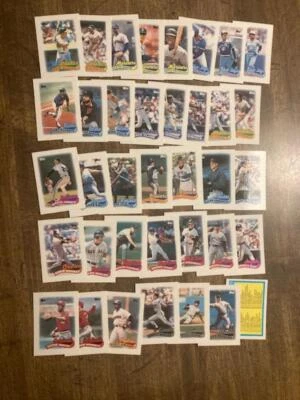 Pick From List: 1989 '86 87 Topps Mini League Leaders Baseball Cards + '88 89 UK - Image 1 of 4