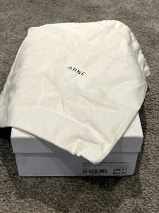 Arne Essential Leather Trainer Size Uk 11/Eur 45 - Picture 1 of 9