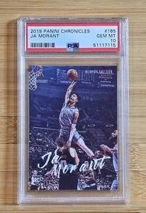 2019-20 Panini Chronicles JA MORANT Gem Mint PSA 10 Rookie #165 RC 🔥 - Picture 1 of 2