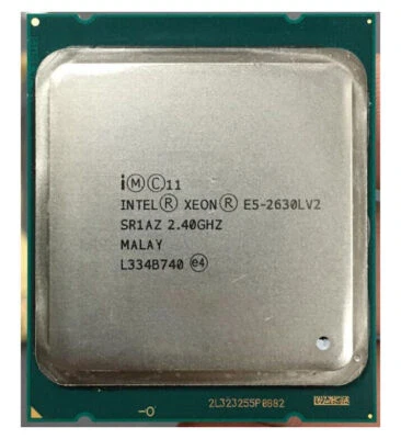 Intel Xeon E5-2630L V2 CPU SR1AZ 2.4Ghz 6-core 15Mb 7.2GT/s LGA2011 Processor - Image 1 of 2