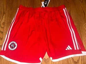 ADIDAS NEW ENGLAND REVOLUTION MENS AEROREADY SHORTS SIZE 2XL NWT $60 - Picture 1 of 5