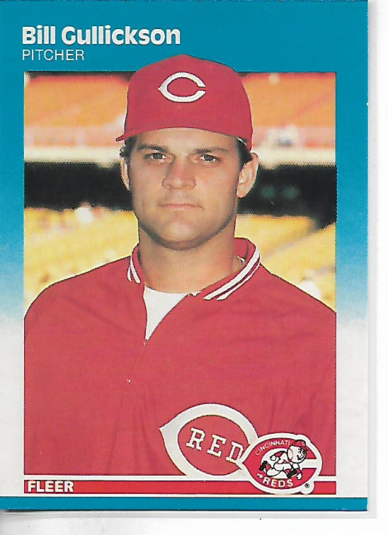 1987 Fleer Bill Gullickson Card - Image 1 of 1
