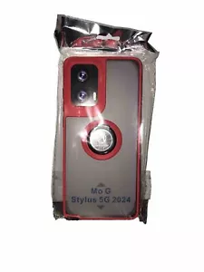 Motorola G Stylus 5g 2024 Red Ring Case - Picture 1 of 2