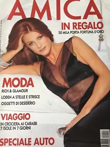 Amica 1994 47.Angie Everhart by Karl Lagerfeld,Sylvester Stallone,Nicolas Cage - Foto 1 di 10