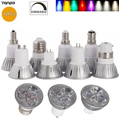 10x Dimmbare 3W LED-Spotlampe Led Licht 6000K Park Auto 220V Spotlampen Edison - Bild 1 von 4