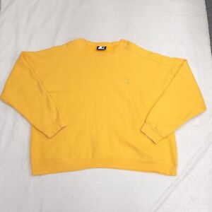 Vintage Starter Yellow Embroidered Logo Crewneck Sweatershirt Men's Size 2XL 
