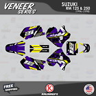 Graphics Kit for SUZUKI RM 125 RM 250 1996 1997 1998 Veneer Series - Purple