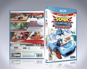 Wii U Replacement Case - NO GAME - Sonic & All-Stars Racing Transformed - Picture 1 of 2