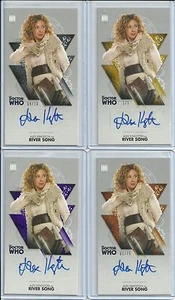 Topps Doctor Who Adventures Alex Kingston / River Song Autograph Set #ed 1 10 25 - Picture 1 of 1