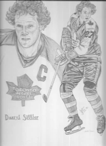 DARRYL SITTLER 1992 "JOHN" LITHOGRAPH # 1884/5000 - Picture 1 of 1
