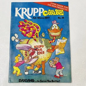 Catálogo de pedidos por correo de cómics de Krupp 1977 comix subterráneo Colorado novedad hippie - Imagen 1 de 9