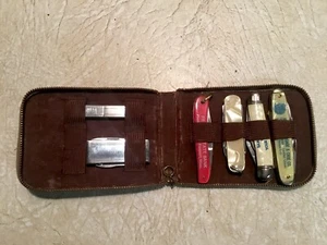 6 Pocket Knives Salesman Sample CASE Lipic Imperial Lark LATAMA B&B ITALY USA - Picture 1 of 24