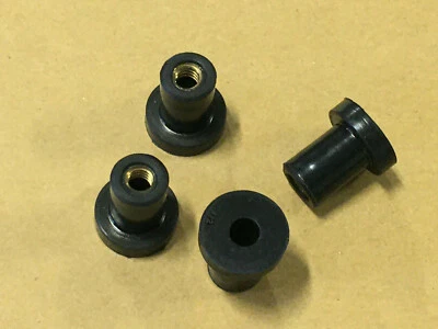 JUEGO DE TUERCAS DE POZO CUBIERTA LATERAL PARA MOTOCICLETAS BIG DOG 4 D-1420 K-9 Mastín Bulldog Chopper Foto 1 de 4