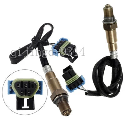 Sensor O2 de oxígeno aguas abajo 2 piezas O2 para GMC Canyon 2009 2010 2011 2012 V8-5,3 L Foto 1 de 4